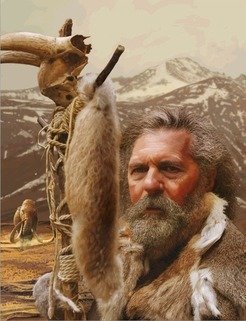 <p>Impression of one of the Ice Age modern humans analyzed in this study, drawn by Stefano Ricci who is both a professional graphic artist and an author.</p>