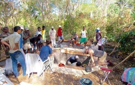 Ausgrabungsstätte Mahilaka auf Madagaskar