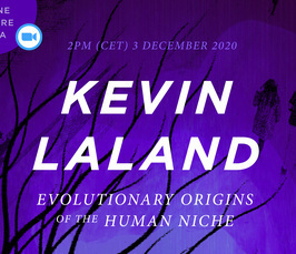 Evolutionary Origins of the Human Niche - Online Lecture and Q&A with Prof Kevin Laland