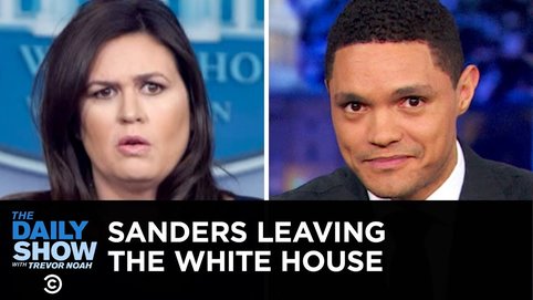 <p>In <strong><em>The Daily Show</em></strong> mit Trevor Noah (beginnt bei Min. 4:49)</p>