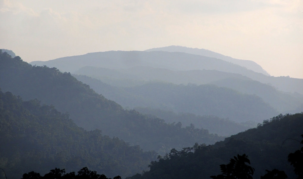 Fa Hien Cave in rainforests of Sri Lanka