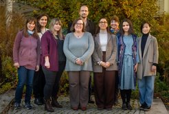 Researchers and laboratory technicians of the Archaeobotany Research Group.