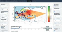 Interface for one of the R apps developed within the Pandora & IsoMemo initiatives