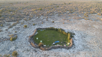 Excavated pond near Ankatoke