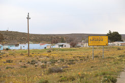 The town of Sutherland in the Northern Cape province of South Africa