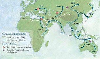 Revising The Story Of The Dispersal Of Modern Humans Across Eurasia Max Planck Institute For The Science Of Human History