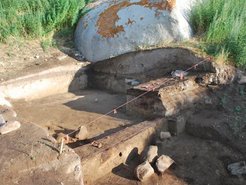 Excavations at the Tasbas site in Kazakhstan in 2011 were directed by Paula Doumani and Michael Frachetti, with archaeobotanical studies run by Robert Spengler. The site is a small-scale encampment and has provided the earliest evidence for domesticated grains in northern Central Asia (third millennium B.C.), and also the best evidence for local cultivation of grains, by the second millennium B.C.