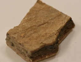 <p>Pottery sherd dating from prehistoric Anatolia prior to biomolecular analysis.</p>