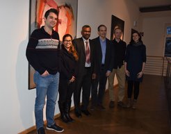 From left to right: Dr. Patrick Roberts, Ayushi Nayak, Mr. Rajachandran Madhan, Prof. Michael Petraglia, Dr. Paul Heggarty and Dr. des. Beate Kerpen.