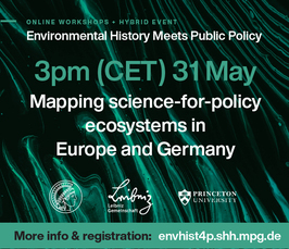 Mapping science-for-policy ecosystems in Europe and Germany Mapping science-for-policy ecosystems in Europe and Germany