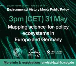 Mapping science-for-policy ecosystems in Europe and Germany