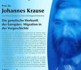 Die genetische Herkunft der Europäer: Migration in der Vorgeschichte